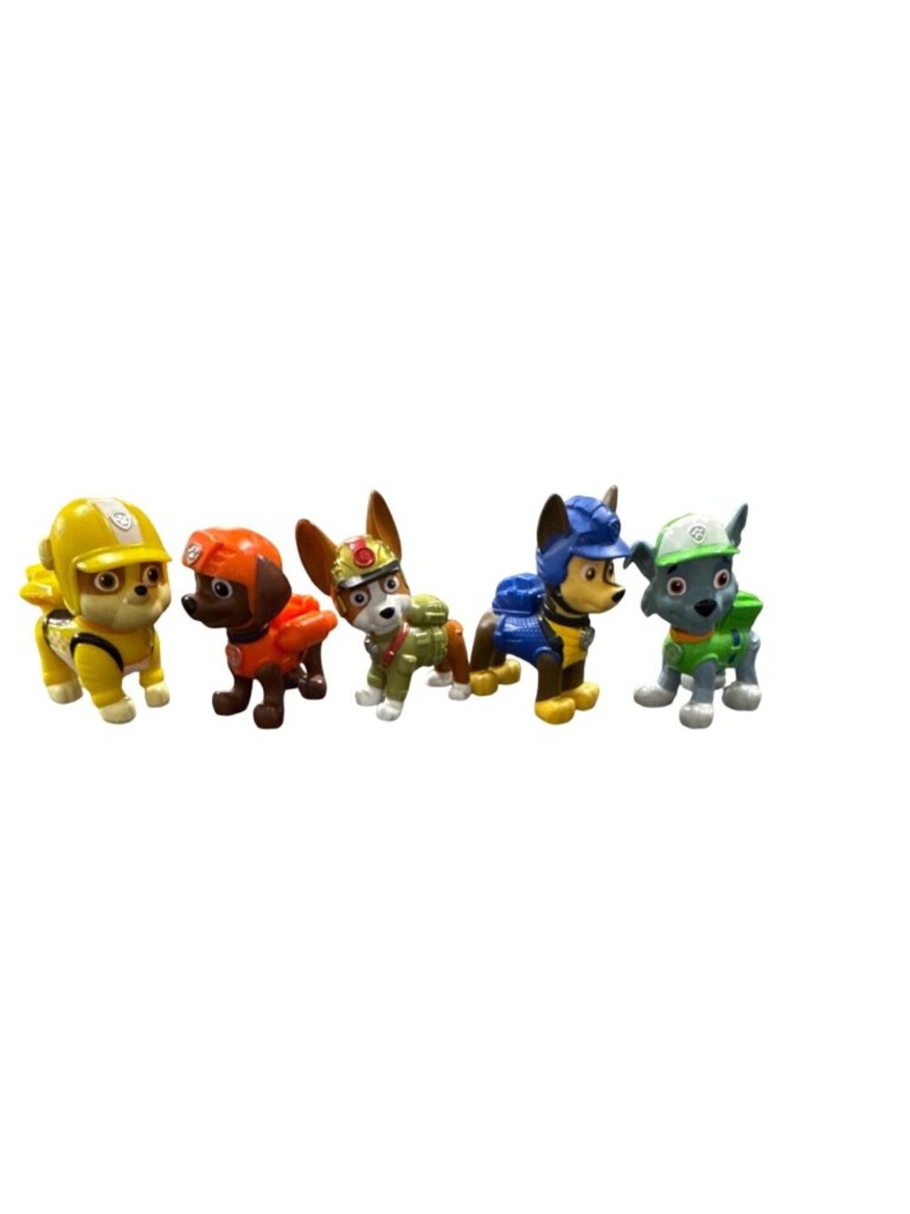 Paw Patrol Mini Figures Set Of 5 Characters Collectible Toys For Kids